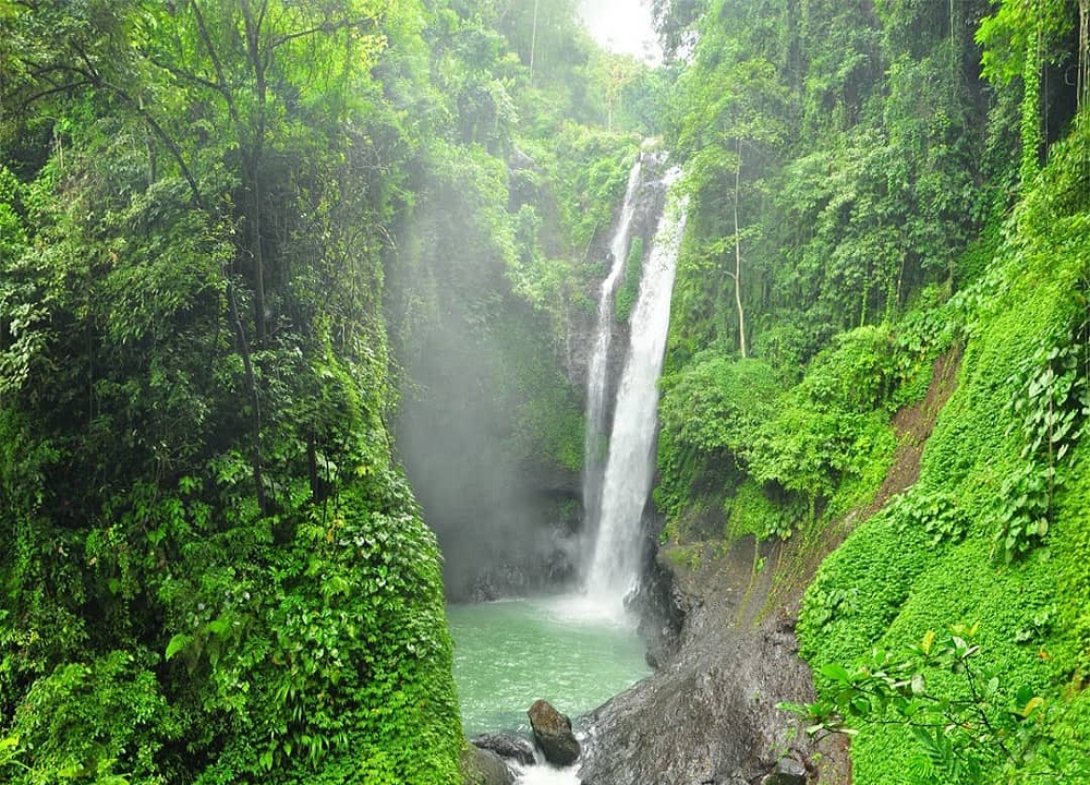 Rekomendasi Air Terjun Dengan Kolam Natural Di Bali - Air Terjun Aling Aling