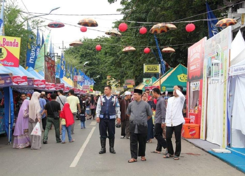 Pembukaan Pasar Ramadhan Banjarmasin - Masih seru untuk ngabuburit dan berburu makanan khas Ramadhan