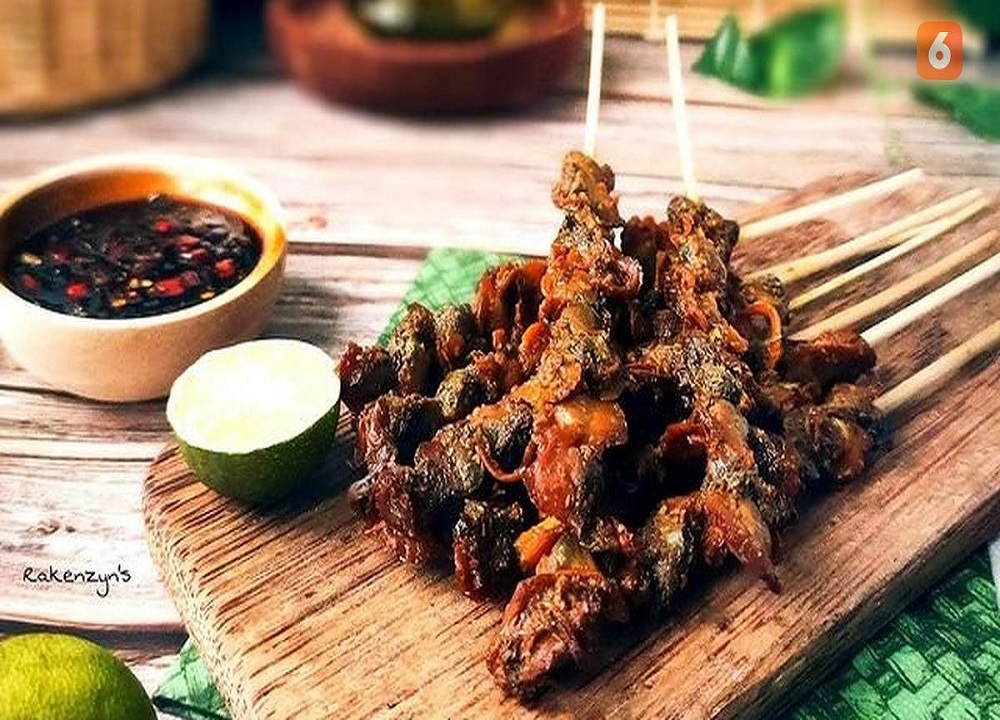 Sajian Kuliner Kalimantan Utara - Temburung atau sate Kerang khas Kalimantan Utara