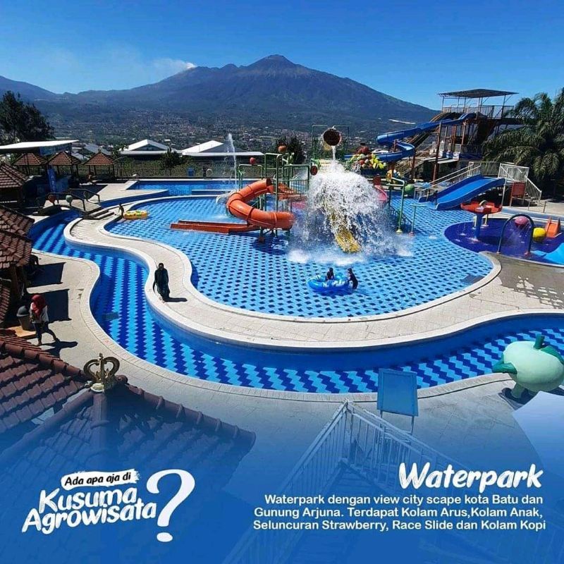 Wisata Air Kusuma Waterpark di Malang